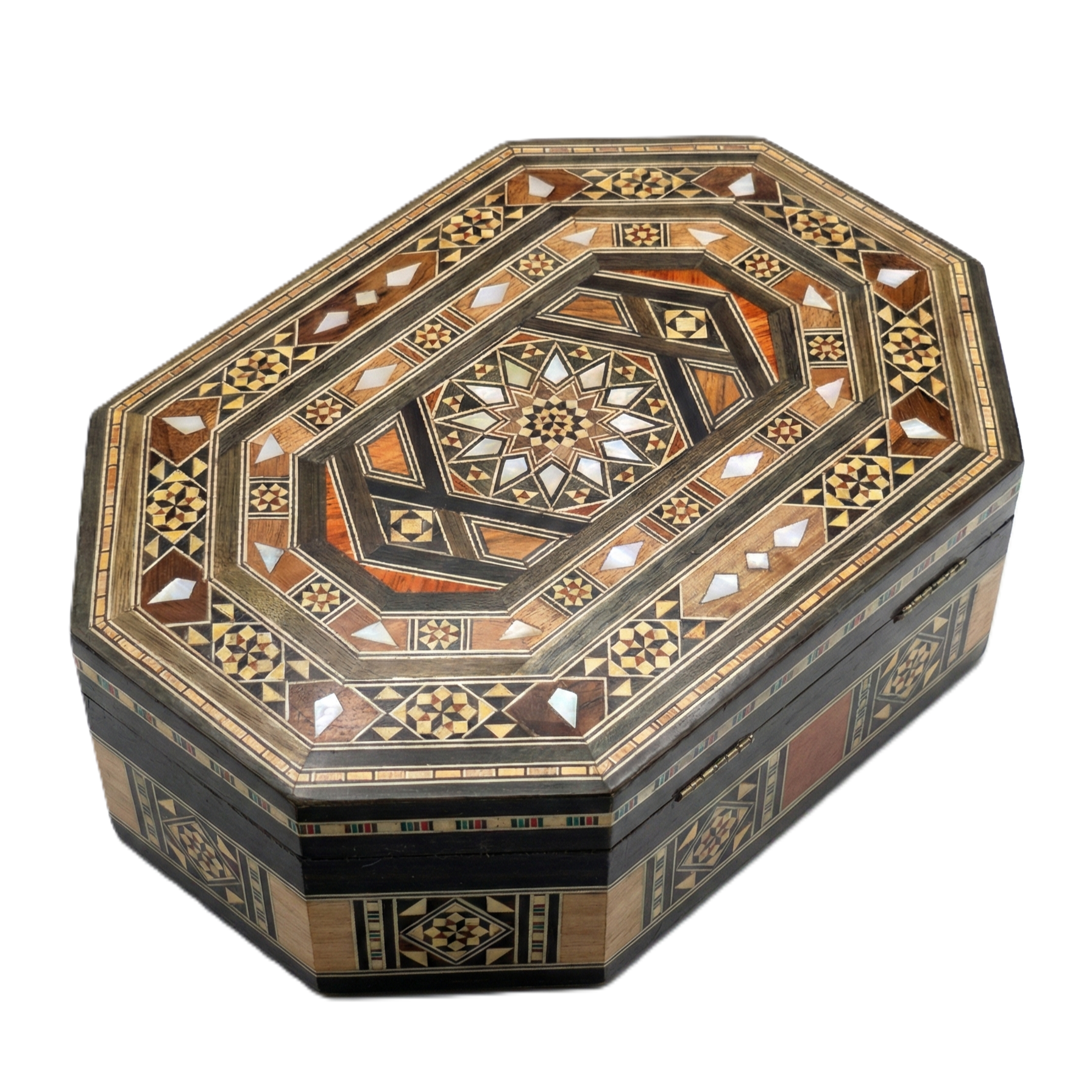 The Damascene Marquetry Jewellery Box